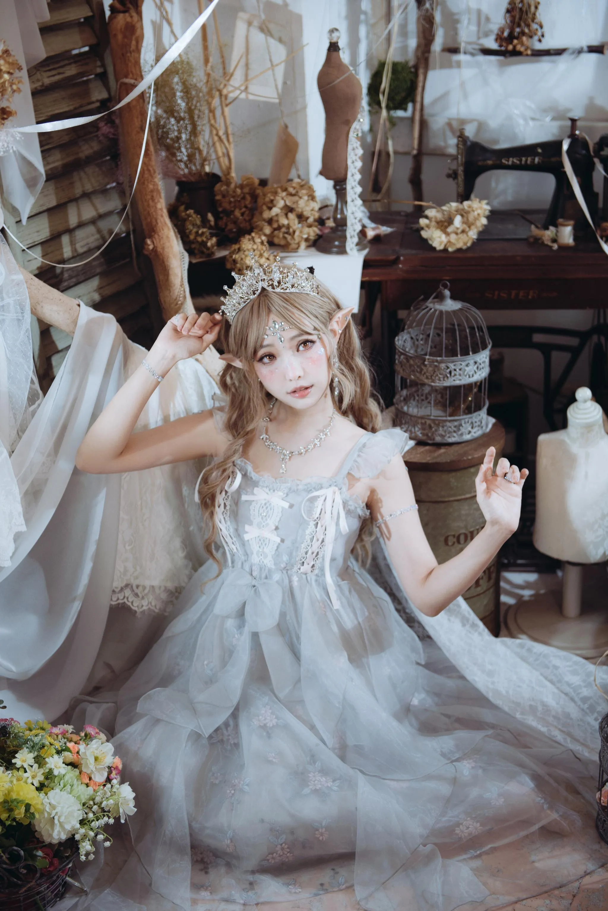 ElyEE子 – NO.90 [2020 Ely Collection] Digital photo set 10套-3 Ice Crystsls Fairy [31P]插图3